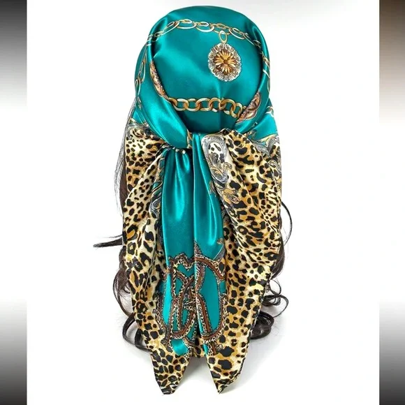 🩵New Women's Silky Scarf - Picture 1 of 2